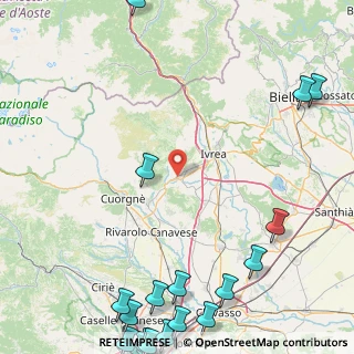 Mappa Via Provinciale, 10010 Quagliuzzo TO, Italia (30.3465)