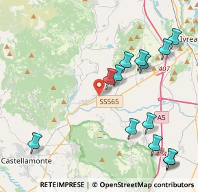 Mappa Via Provinciale, 10010 Quagliuzzo TO, Italia (4.77846)