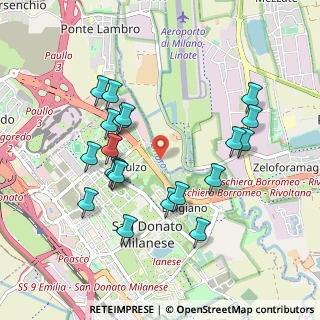 Mappa Via Fiume Lambro, 20097 San Donato Milanese MI, Italia (0.945)