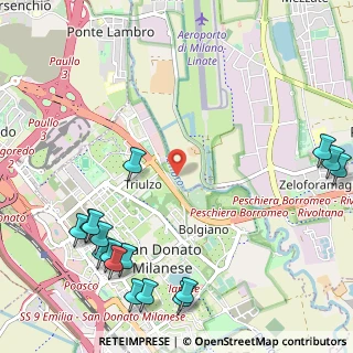 Mappa Via Fiume Lambro, 20097 San Donato Milanese MI, Italia (1.5275)