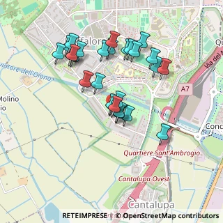Mappa Via Cascina Bianca, 20142 Milano MI, Italia (0.41923)