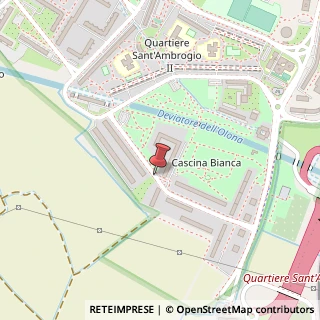 Mappa Via Cascina Bianca,  12, 20142 Milano, Milano (Lombardia)