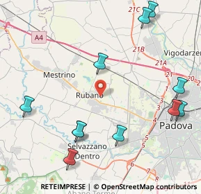 Mappa , 35030 Rubano PD, Italia (5.18273)