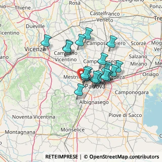 Mappa , 35030 Rubano PD, Italia (9.91947)