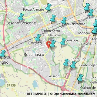 Mappa Via della Costituzione, 20090 Buccinasco MI, Italia (3.306)