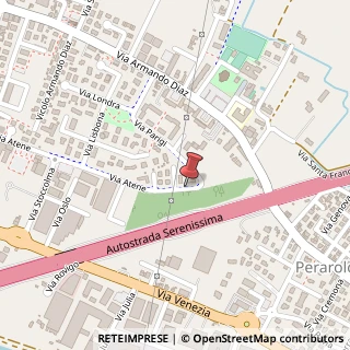Mappa Via Atene, 9, 35010 Vigonza PD, Italia, 35010 Vigonza, Padova (Veneto)