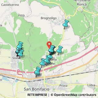 Mappa Via Adriano Bogoni, 37032 Monteforte d'Alpone VR, Italia (1.959)