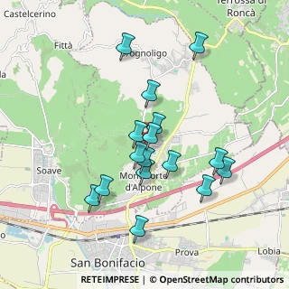 Mappa Via Adriano Bogoni, 37032 Monteforte d'Alpone VR, Italia (1.66125)