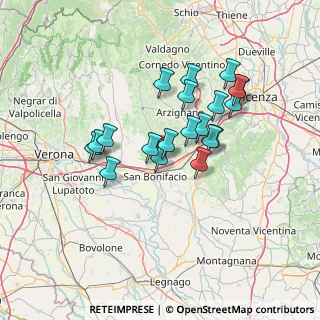 Mappa Via Adriano Bogoni, 37032 Monteforte d'Alpone VR, Italia (11.771)