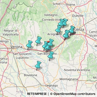 Mappa Via Adriano Bogoni, 37032 Monteforte d'Alpone VR, Italia (11.51875)