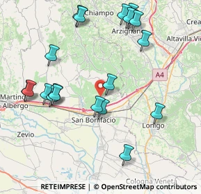 Mappa Via Tintoretto, 37032 Monteforte d'Alpone VR, Italia (9.086)