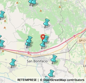 Mappa Via Tintoretto, 37032 Monteforte d'Alpone VR, Italia (6.17722)