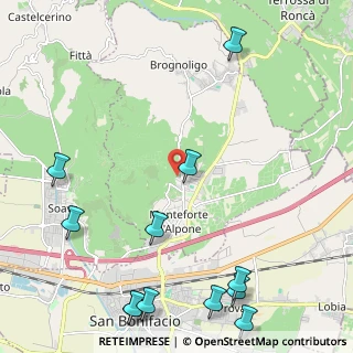Mappa Via Tintoretto, 37032 Monteforte d'Alpone VR, Italia (3.09917)