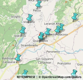 Mappa SP di Castellamonte, 10010 Parella TO, Italia (2.38769)