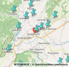 Mappa SP di Castellamonte, 10010 Parella TO, Italia (2.65846)