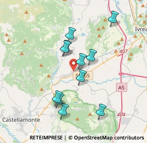 Mappa SP di Castellamonte, 10010 Parella TO, Italia (3.29818)