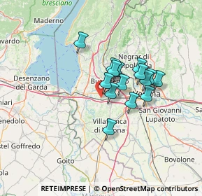 Mappa Via Centurara, 37060 Sona VR, Italia (9.726)