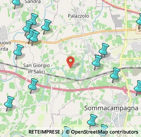 Mappa Via Centurara, 37060 Sona VR, Italia (3.15235)