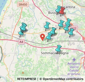 Mappa Via Centurara, 37060 Sona VR, Italia (3.69533)