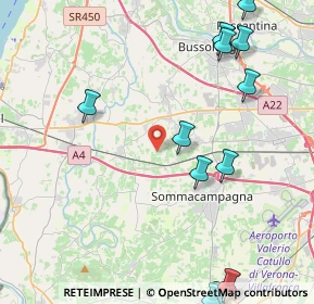 Mappa Via Centurara, 37060 Sona VR, Italia (6.2)