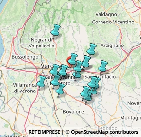 Mappa Via Pasubio, 37036 San Martino Buon Albergo VR, Italia (10.48)