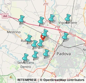 Mappa Via Cesare Battisti, 35030 Sarmeola PD, Italia (3.32583)