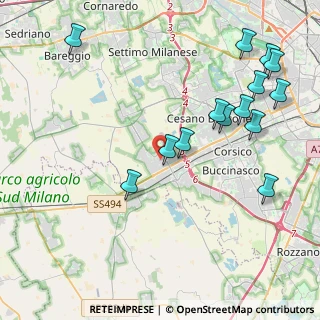 Mappa Via Turati, 20090 Milano MI, Italia (4.83143)