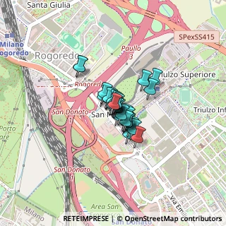 Mappa Via Busseto, 20138 Milano MI, Italia (0.18)