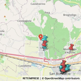 Mappa Via degli Alpini, 37038 Soave VR, Italia (3.27333)