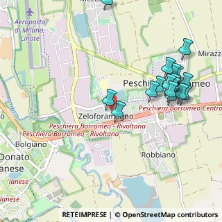 Mappa Via G. Brodolini, 20068 Milano MI, Italia (1.12176)