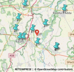 Mappa Via Tripoli, 26833 Merlino LO, Italia (4.22)