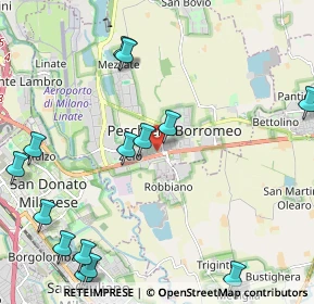 Mappa Via Don Luigi Sturzo, 20068 Peschiera Borromeo MI, Italia (2.79214)