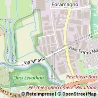 Mapa Peschiera Borromeo
