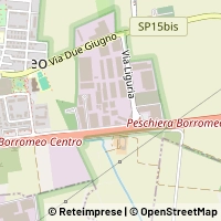 지도 Peschiera Borromeo