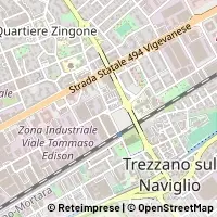 Mapa Trezzano sul Naviglio