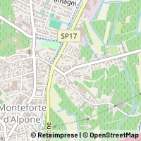 Mapa Monteforte d'Alpone