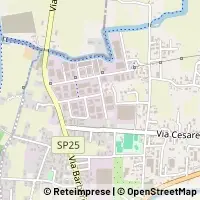 Map Fiesso d'Artico