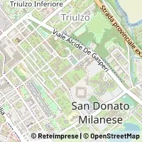 Peta San Donato Milanese