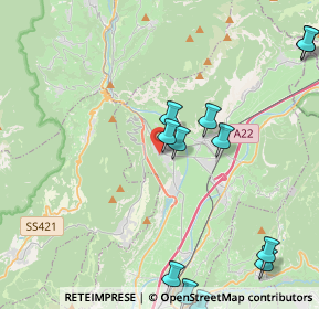 Mappa Via Canevarie, 38017 Mezzolombardo TN, Italia (5.08917)