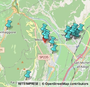 Mappa Via Canevarie, 38017 Mezzolombardo TN, Italia (1.9005)