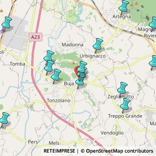 Mappa Via Divisione Julia, 33030 Buja UD, Italia (2.535)