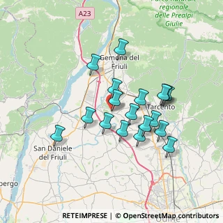 Mappa Via Divisione Julia, 33030 Buja UD, Italia (6.03833)