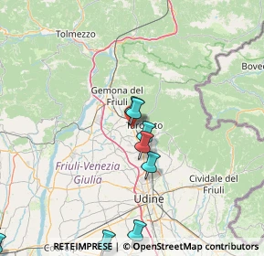 Mappa Viale Pontebbana, 33010 Magnano in Riviera UD, Italia (34.31611)