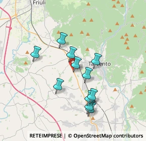 Mappa Viale Pontebbana, 33010 Magnano in Riviera UD, Italia (3.01182)