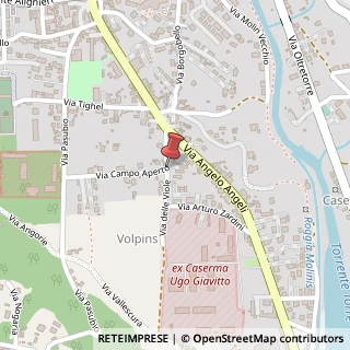 Mappa Via Campo Aperto,  7, 33017 Tarcento, Udine (Friuli-Venezia Giulia)