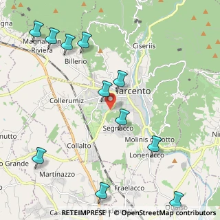 Mappa Via Udine, 33017 Tarcento UD, Italia (2.62)
