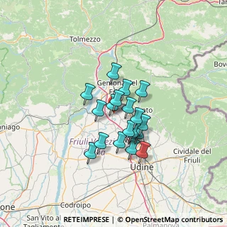 Mappa Salita Colle Baldo, 33030 Buja UD, Italia (9.24368)