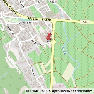 Mappa Via Trento, 65/b, 38017 Mezzolombardo, Trento (Trentino-Alto Adige)