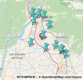 Mappa Piazza Mercato, 33030 Buja UD, Italia (6.6525)