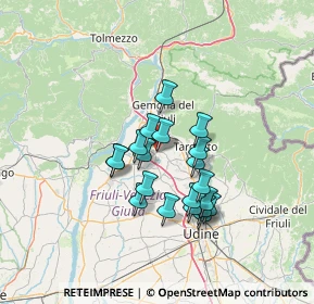 Mappa Piazza Mercato, 33030 Buja UD, Italia (10.64)